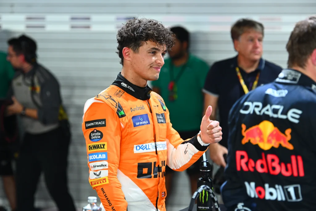 Lando Norris of McLaren Racing