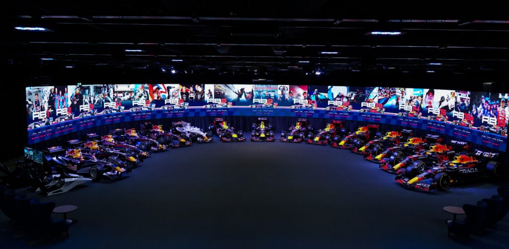 Venue of F1 car showcase for Red Bull Racing on January 17, 2025 Venue of F1 car showcase for Red Bull Racing on January 17, 2025 // Red Bull Racing / Red Bull Content Pool