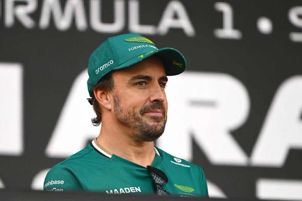 Fernando Alonso during the F1 Saudi Arabian GP 2025
