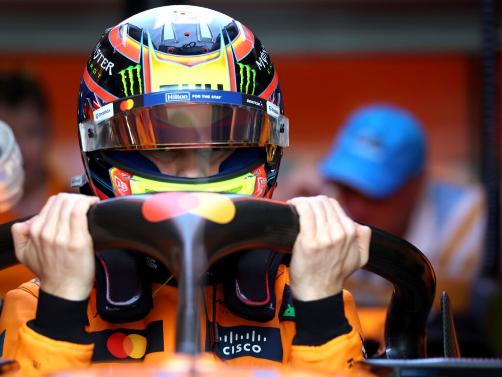 Oscar Piastri after a disappointing Imola GP