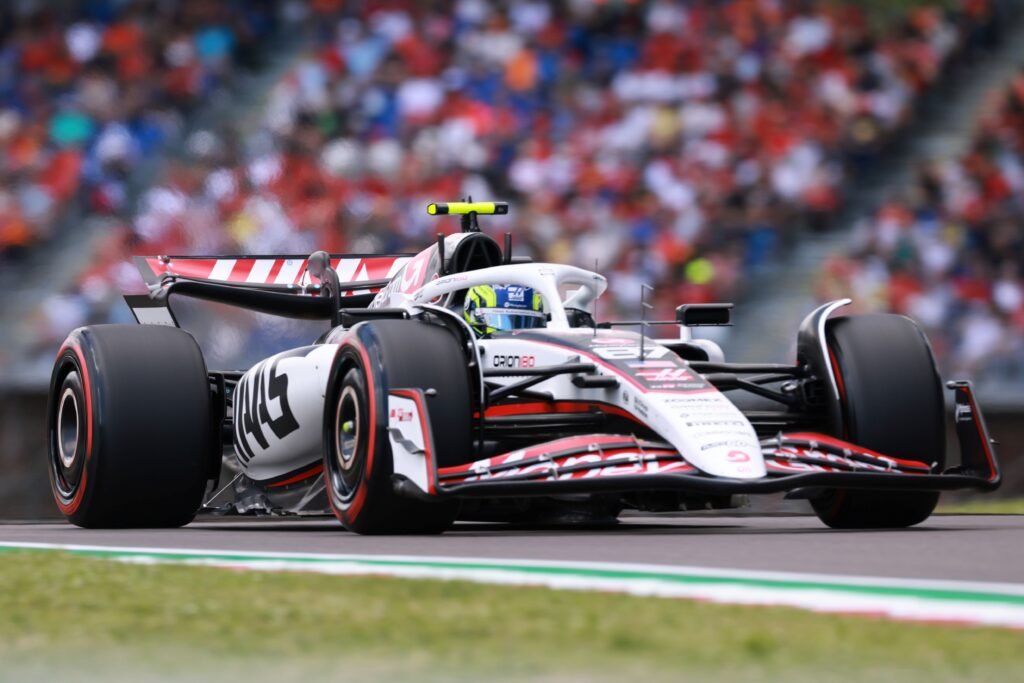 Oliver Bearman at the 2025 F1 Imola GP where he had a difficult Qualifying.