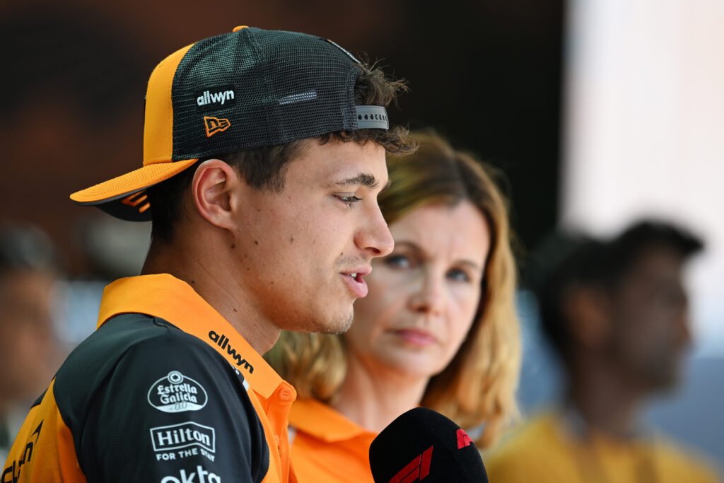 Lando Norris is not worried about the championship ahead of the Spanish GP