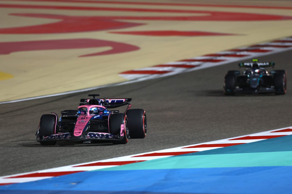 Pierre Gasly during Bahrain GP in 2025.