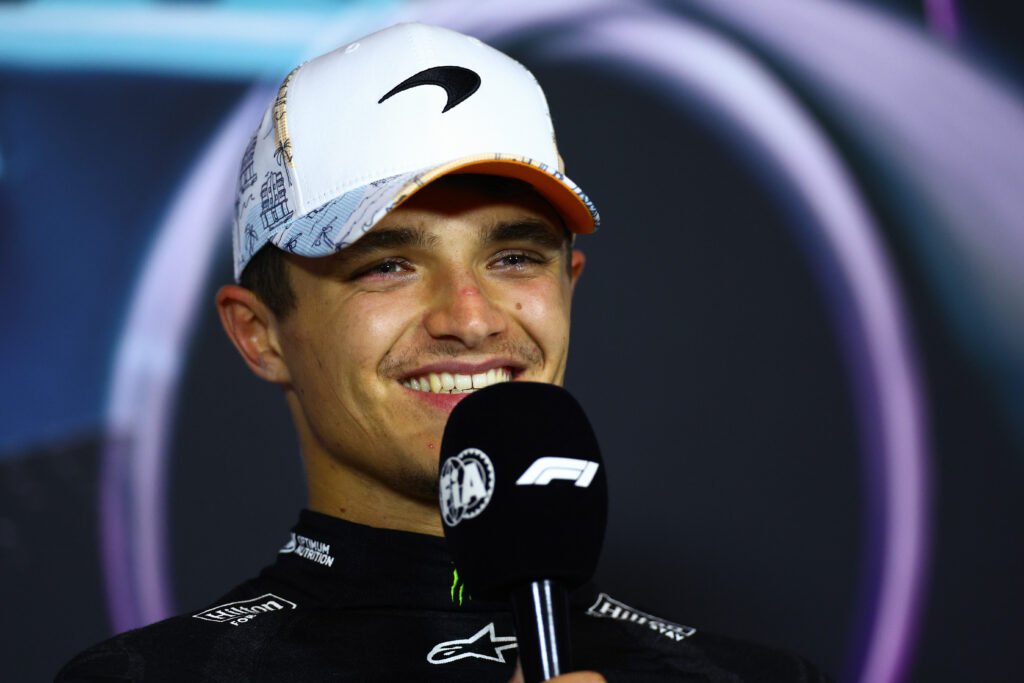Norris after the F1 Miami GP Sprint Qualifying [Photo Credit: McLaren Formula 1 Team]
