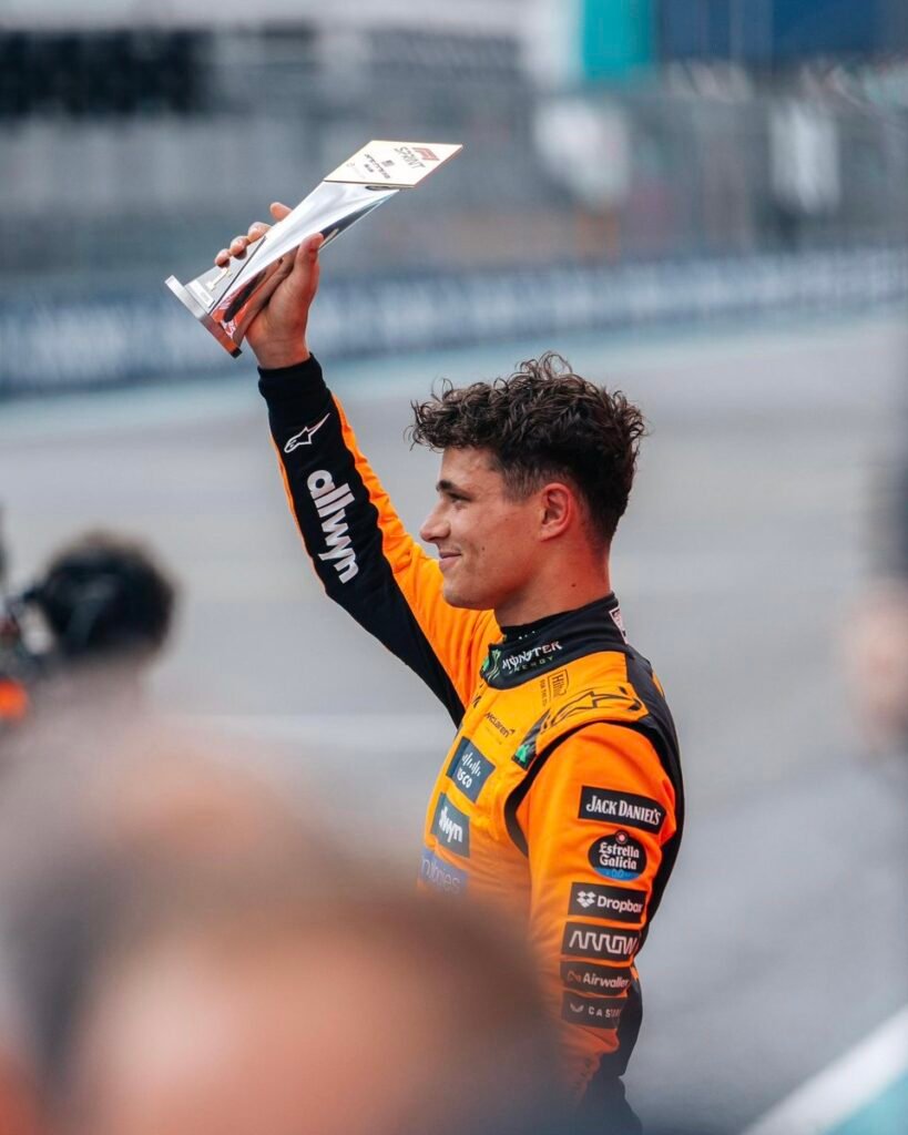 Lando Norris claimed victory at the 2025 F1 Miami GP Sprint Race