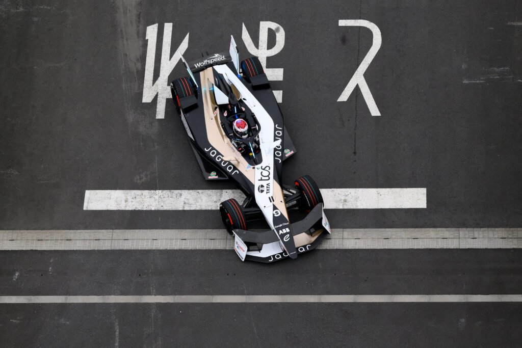 Jaguar on the streets of the Tokyo E-Prix