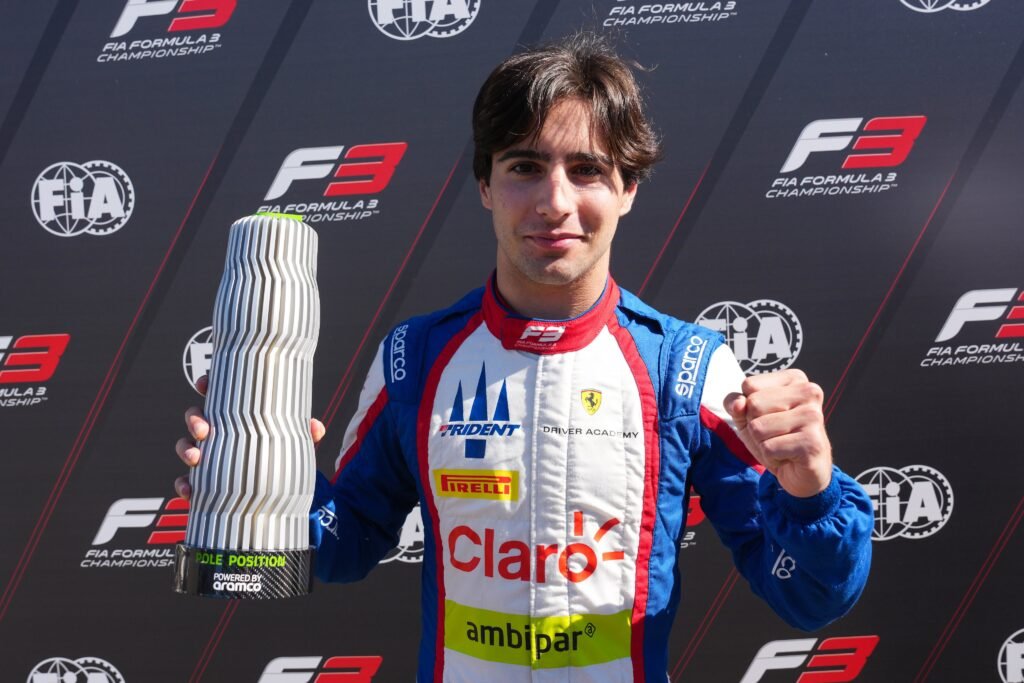Rafael Câmara was the top performer on Friday at the 2025 Imola F3 Round.