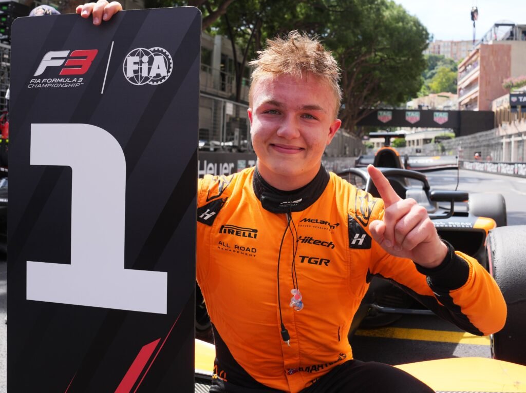 Stenshorne wins the F3 Sprint Race in Monaco