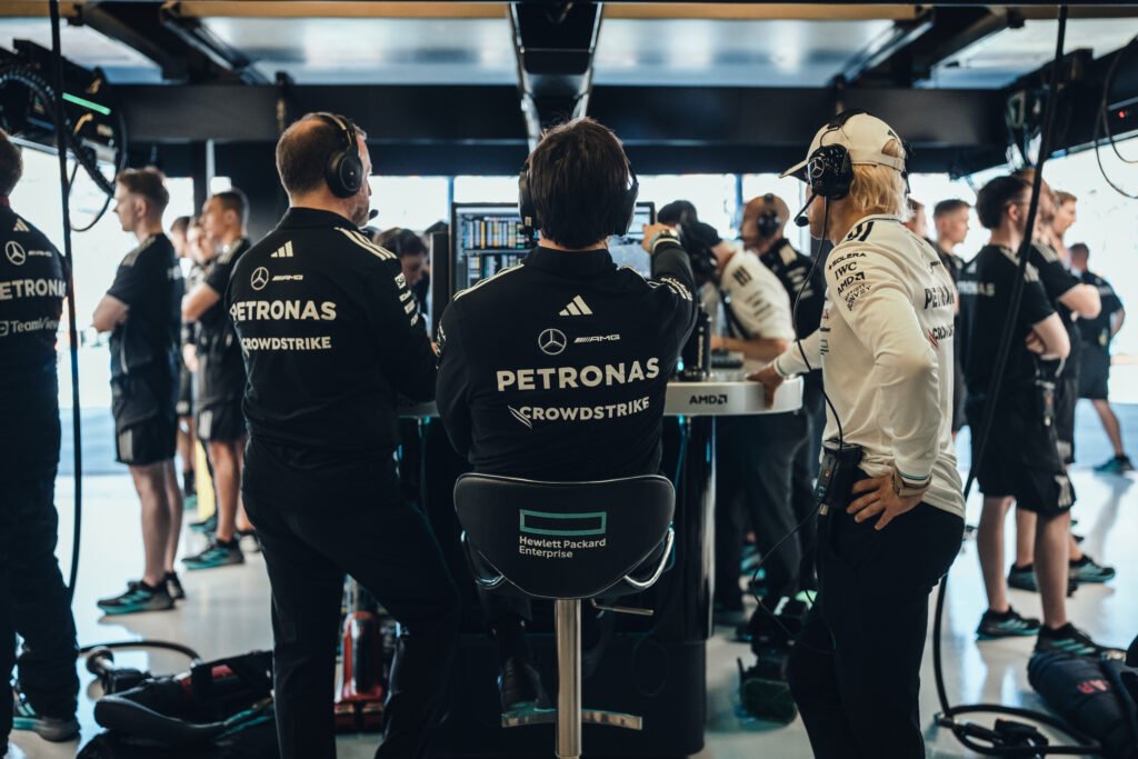 Toto Wolff discussed his driver line-up of George Russell and Kimi Antonelli in the new era of Mercedes following the departure of Lewis Hamilton.