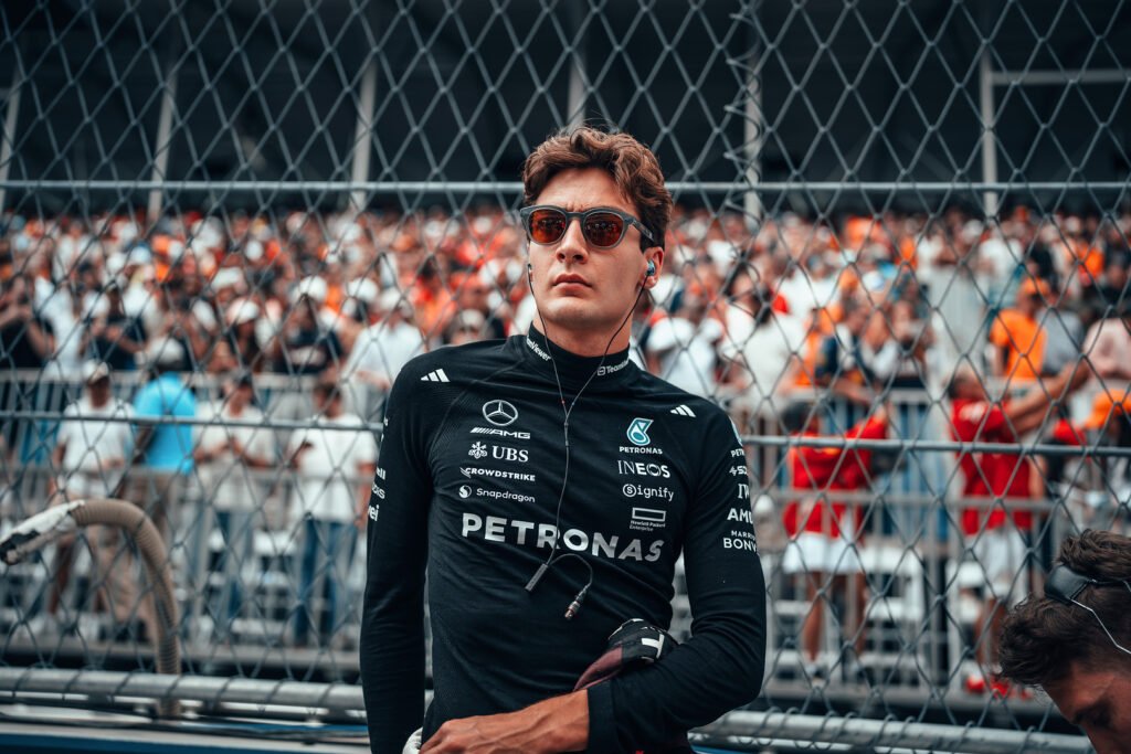 George Rusell Mercedes F1 Williams