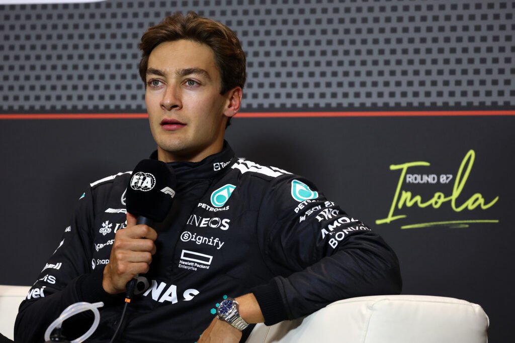 George Russell on a disastrous Imola GP