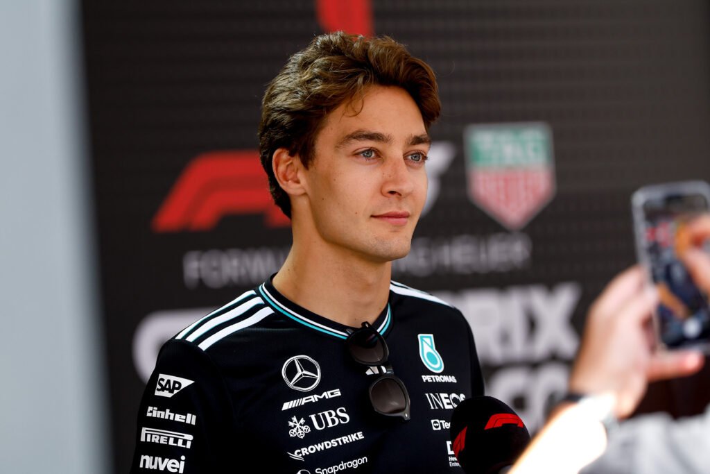 George Russell Mercedes 2025 F1 Monaco GP