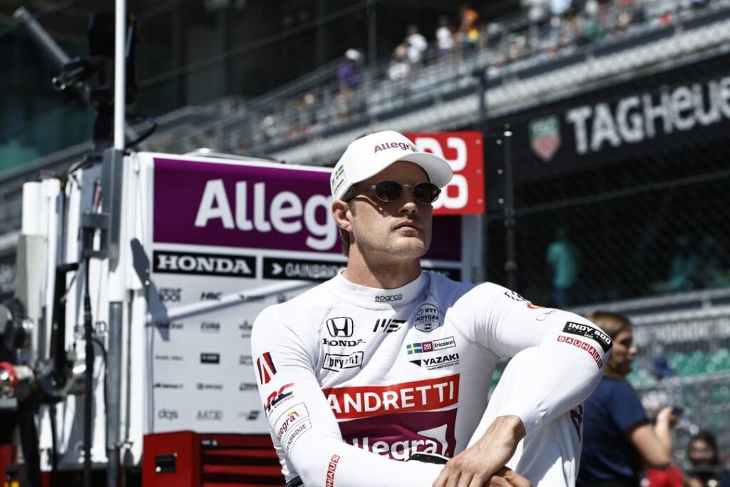 Marcus Ericsson concedes for second and the Indy 500