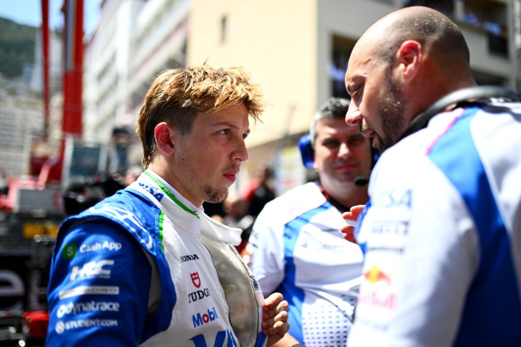 Liam Lawon happy to work with the team at the Monaco GP