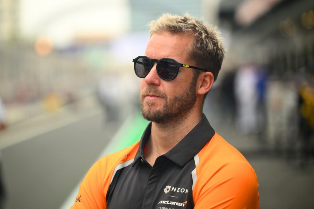 Sam Bird of Neom Formula E Team ahead of the Monaco E-Prix[Photo by Simon Galloway/LAT Images for Formula E]