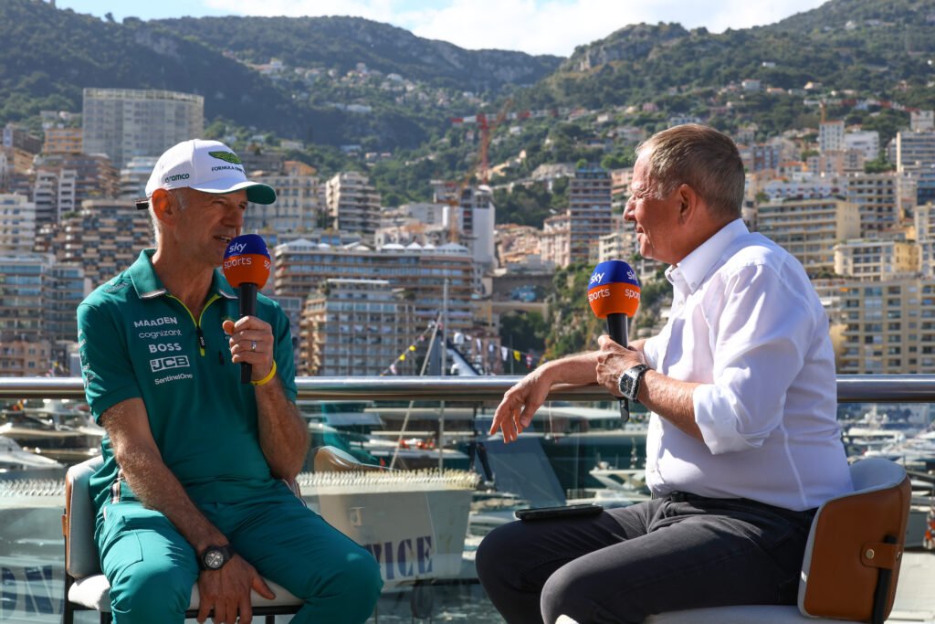 Aston Martin's Adrian Newey during the F1 Monaco Grand Prix