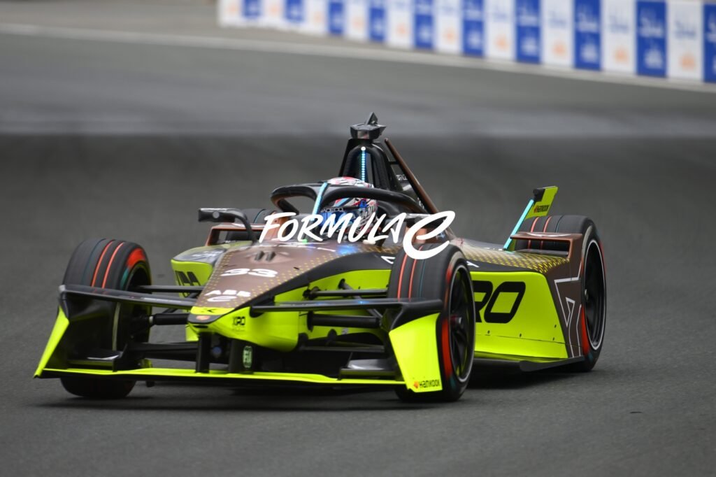 Dan Ticktum topped FP1, the opening session of the 2025 Monaco E-Prix.