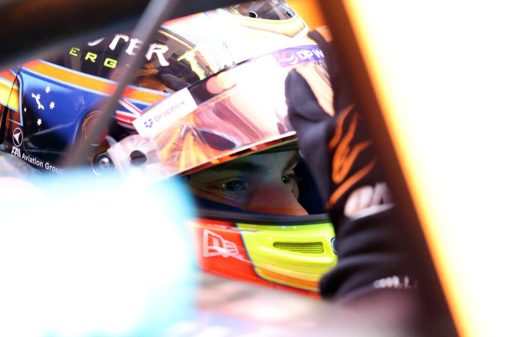 McLaren F1 Team's Oscar Piastri at the 2025 F1 Canadian GP.