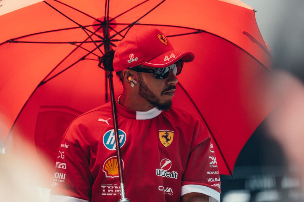 Ferrari driver Lewis Hamilton Austrian GP