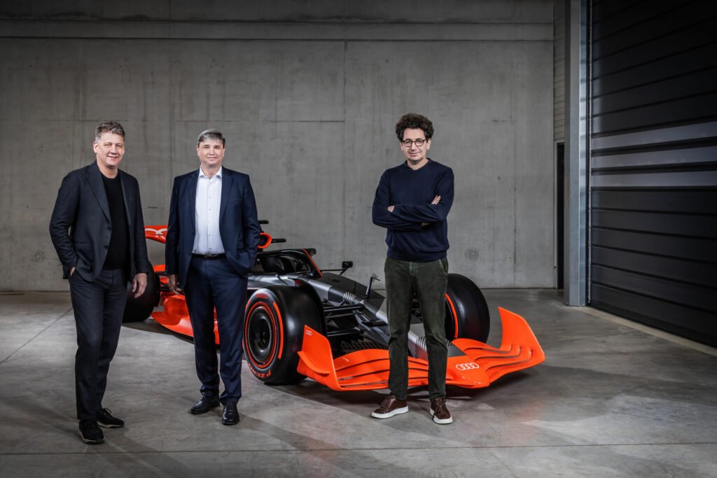 Heads of the Audi F1 Project