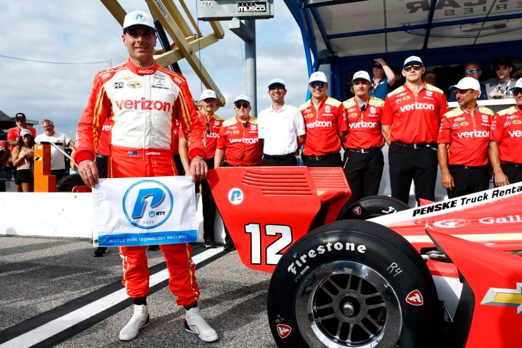 Will Power takes 71st Pole at the 2025 Bommarito 500