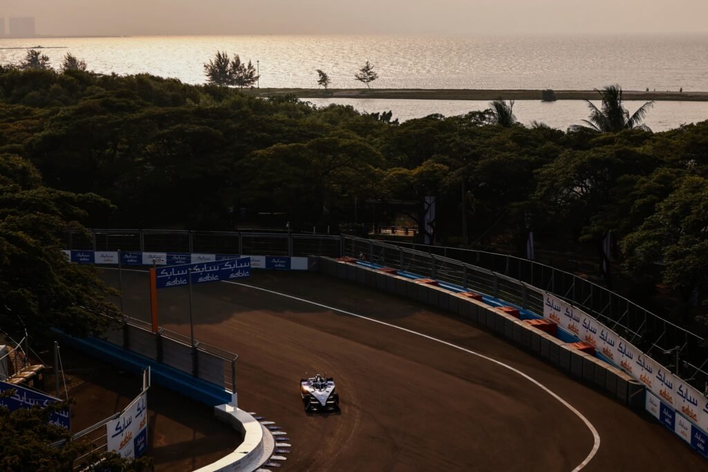 Formula E is back in Indonesia for the Jakarta E-Prix [Photo Credit: Formula E | Maserati Tipo Folgore]