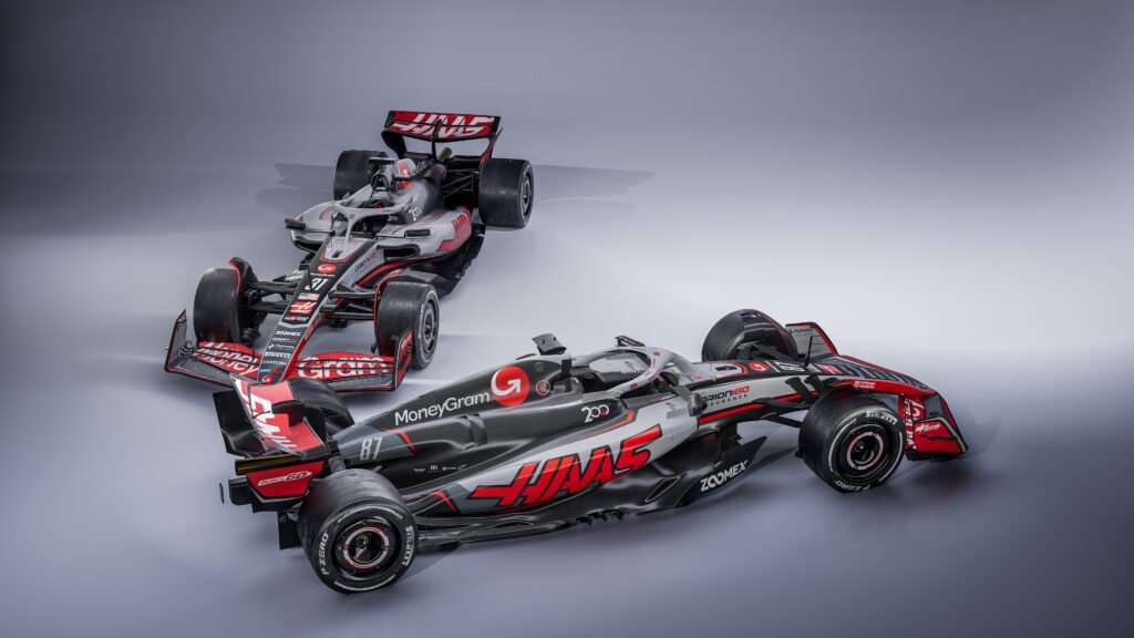 MoneyGram Haas F1 Team's commemorative livery ahead of the 2025 F1 Canadian GP