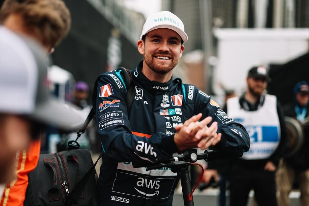 Kyle Kirkwood wins the IndyCar Detroit GP 2025