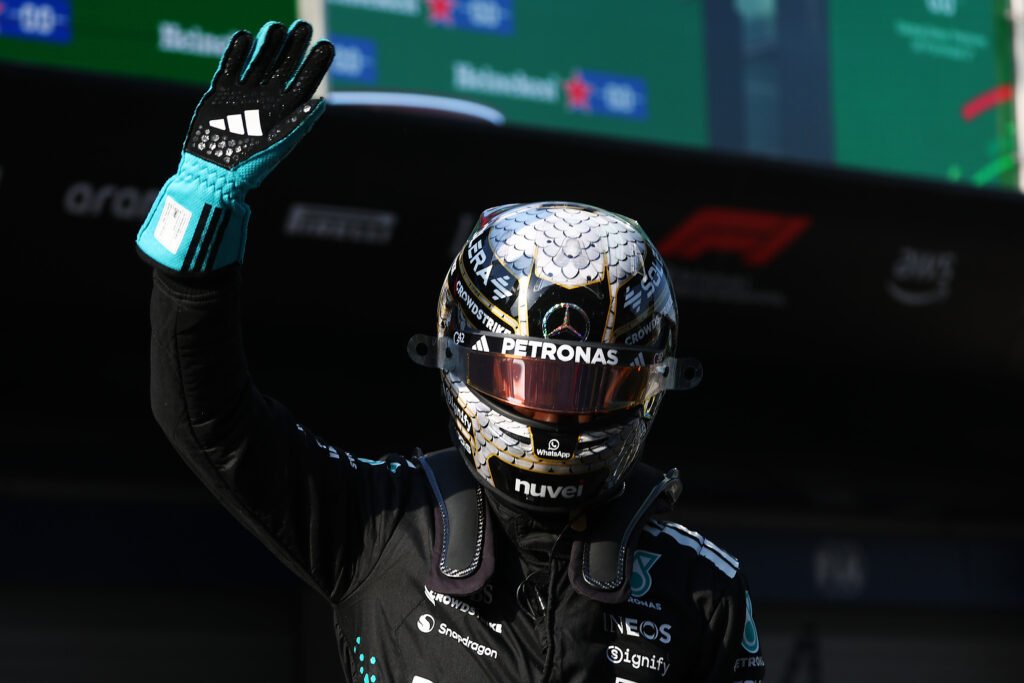 George Russell Canadian GP Pole Position
