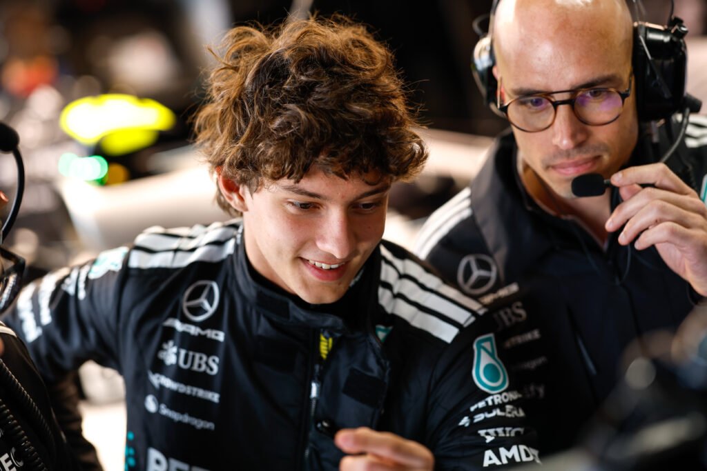 Antonelli's "ready to be back on track" for the 2025 Canadian GP [Photo Credit: Mercedes AMG Petronas Formula One Team]