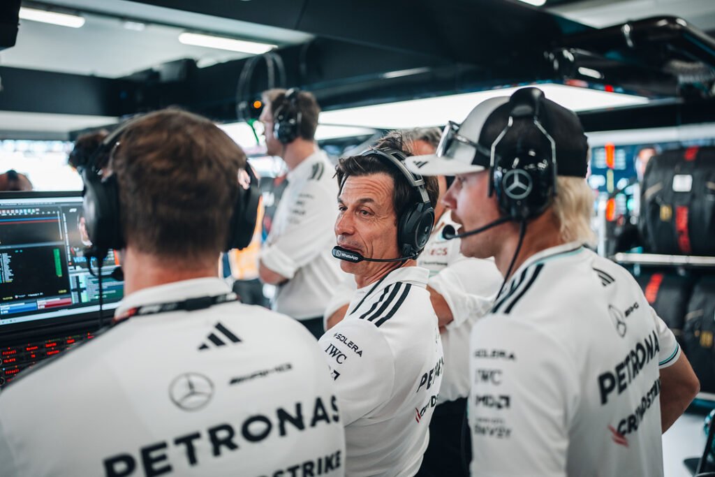 Toto Wolff reflects on the Verstappen-Russell clash at the 2025 F1 Spanish GP, questioning motives and calling the move "not nice."