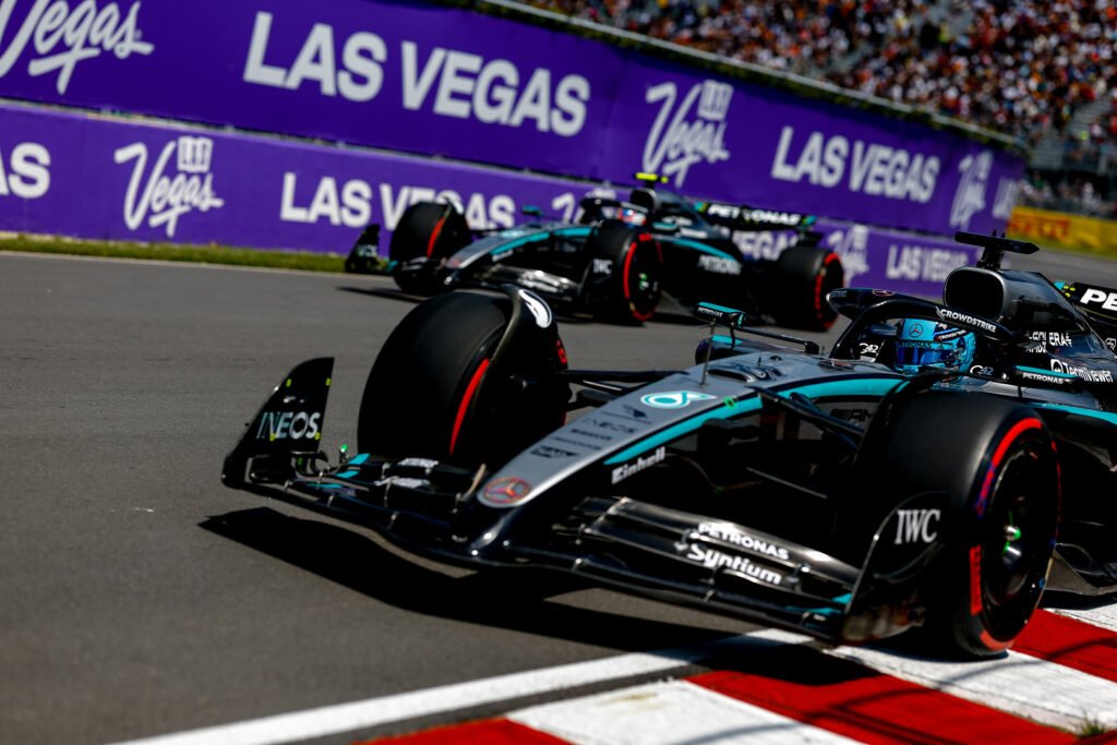 Despite strong 2025 F1 Canadian GP performances by George Russell and Kimi Antonelli, Toto Wolff remains cautious ahead of Austria.