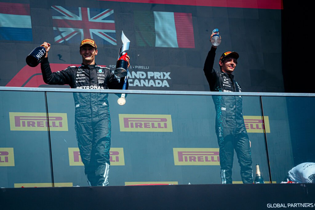 Andrea "Kimi" Antonelli took his first F1 podium at the Canadian GP.