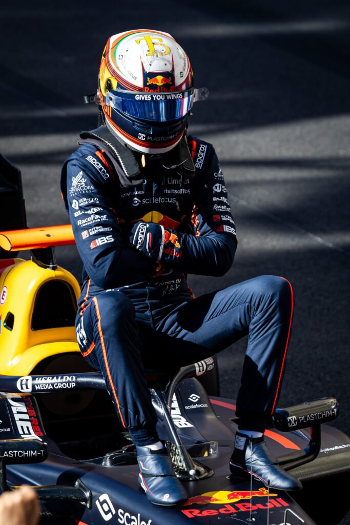 Campos Racing's Nikola Tsolov takes pole position at the Austrian GP