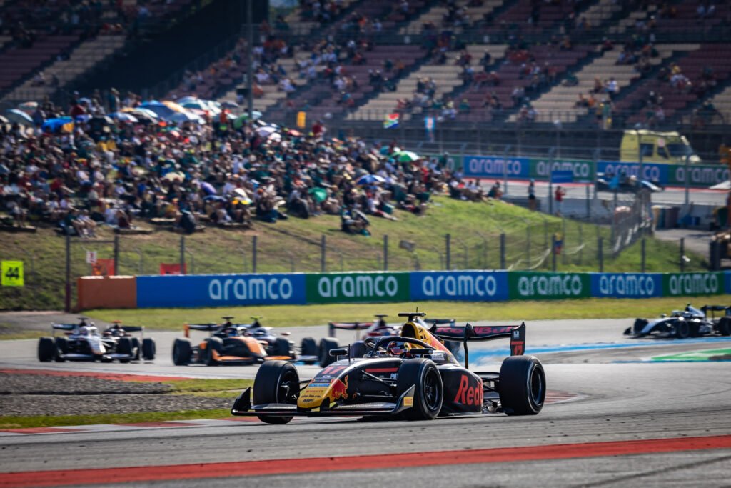 Tim Tramnitz #17 MP Motorsport, during round 5 of the FIA Formula 3 Championship at Circuit de Barcelona Catalunya in Barcelona, Spain on May 29 - June 1, 2025. // Dutch Photo Agency / Red Bull Content Pool // SI202506010215 // Usage for editorial use only //