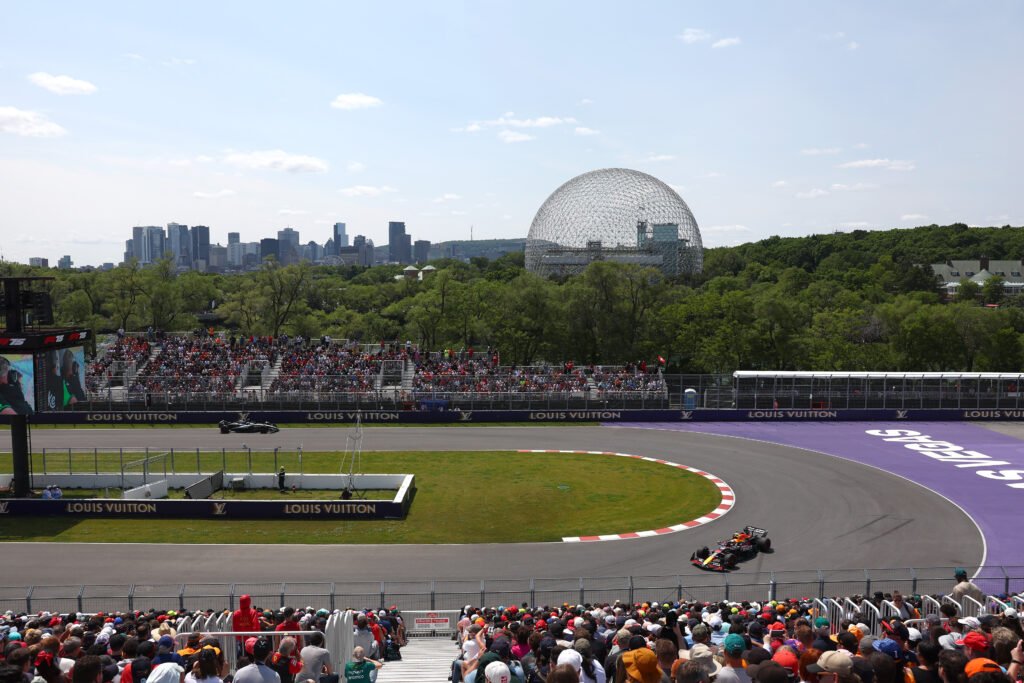 MONTREAL, QUEBEC - JUNE 13: Yuki Tsunoda of Japan driving the (22) Oracle Red Bull Racing RB21 on track during practice ahead of the F1 Grand Prix of Canada at Circuit Gilles-Villeneuve on June 13, 2025 in Montreal, Quebec. | Canadian GP (Photo by Andy Hone/LAT Images) // Getty Images / Red Bull Content Pool // SI202506130701 // Usage for editorial use only //