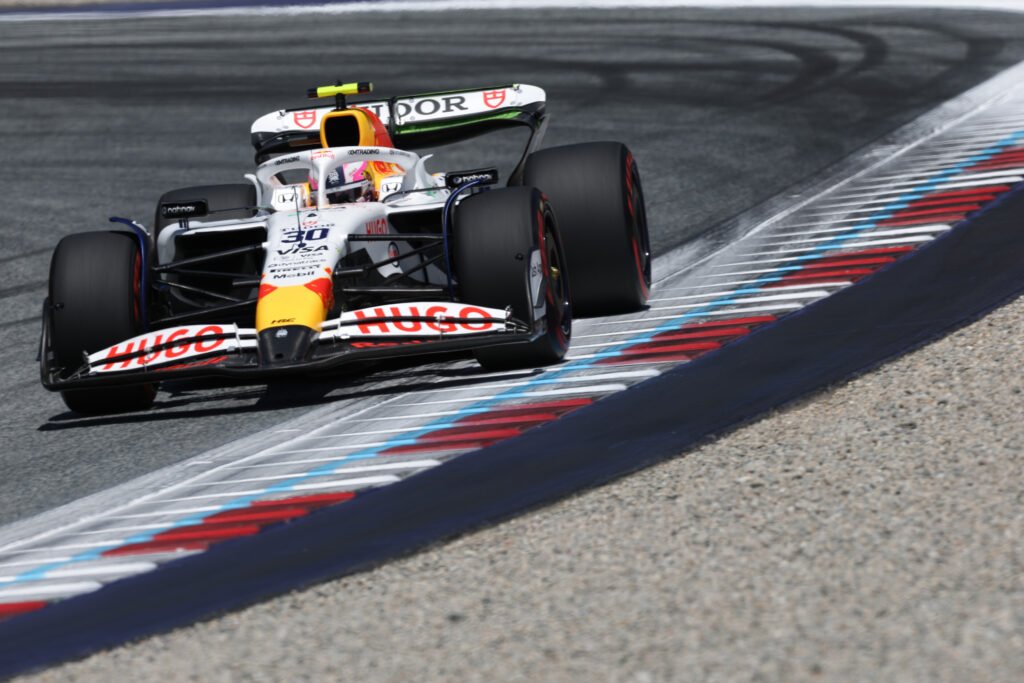 Liam Lawson of RB was P6 in Qualifying at the 2025 F1 Austrian GP