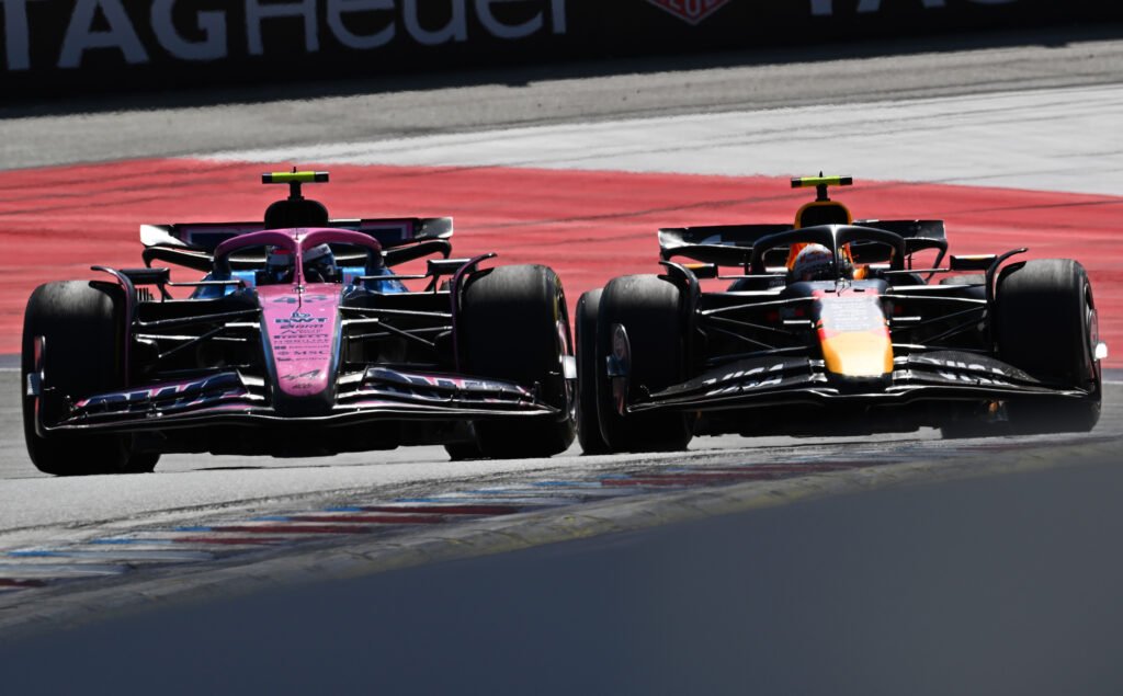 Red bull team mate collides with Colapinto leaving him 16th and last
