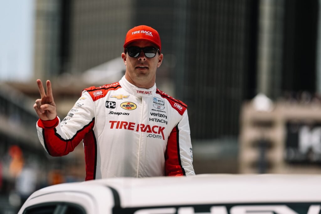 Scott McLaughlin in the NTT INdyCar Series