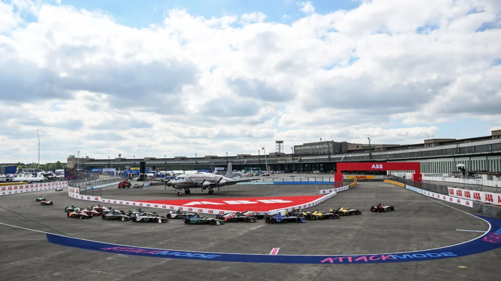 Tempelhof Airport , Berlin E-Prix 2025