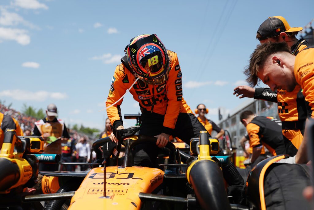 Oscar Piastri of McLaren to battle Lando Norris to keep lead at the 2025 F1 British GP