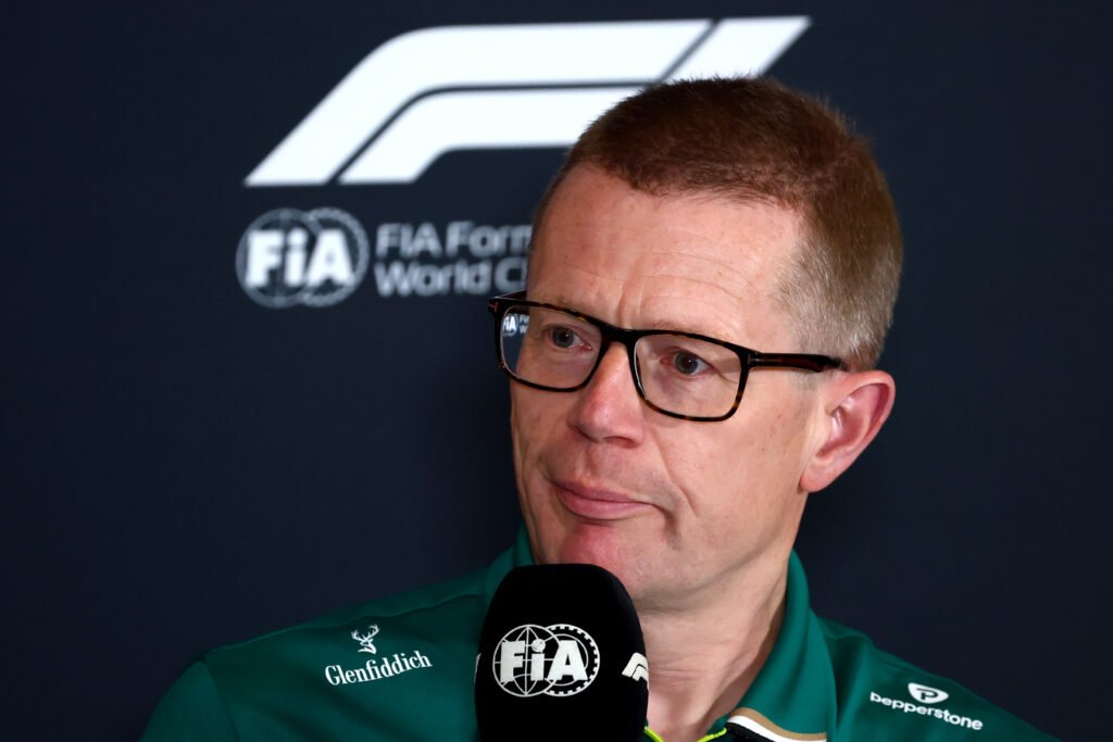 Aston Martin's Andy Cowell speaks ahead of the 2025 British Grand Prix