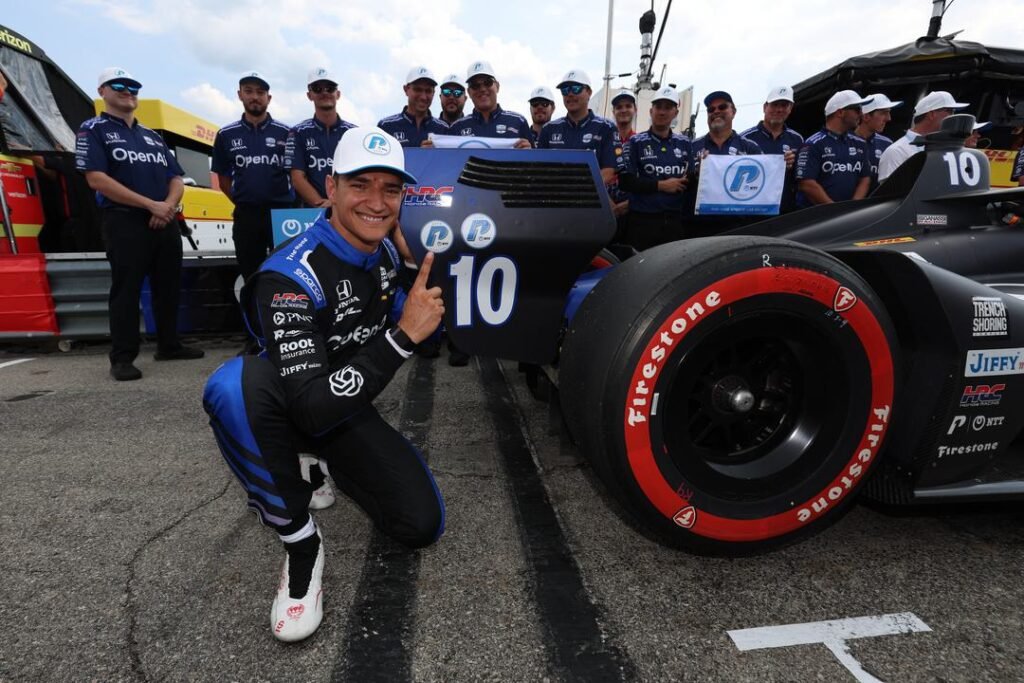 Alex Palou on an "interesting" qualifying session and Mid-Ohio.