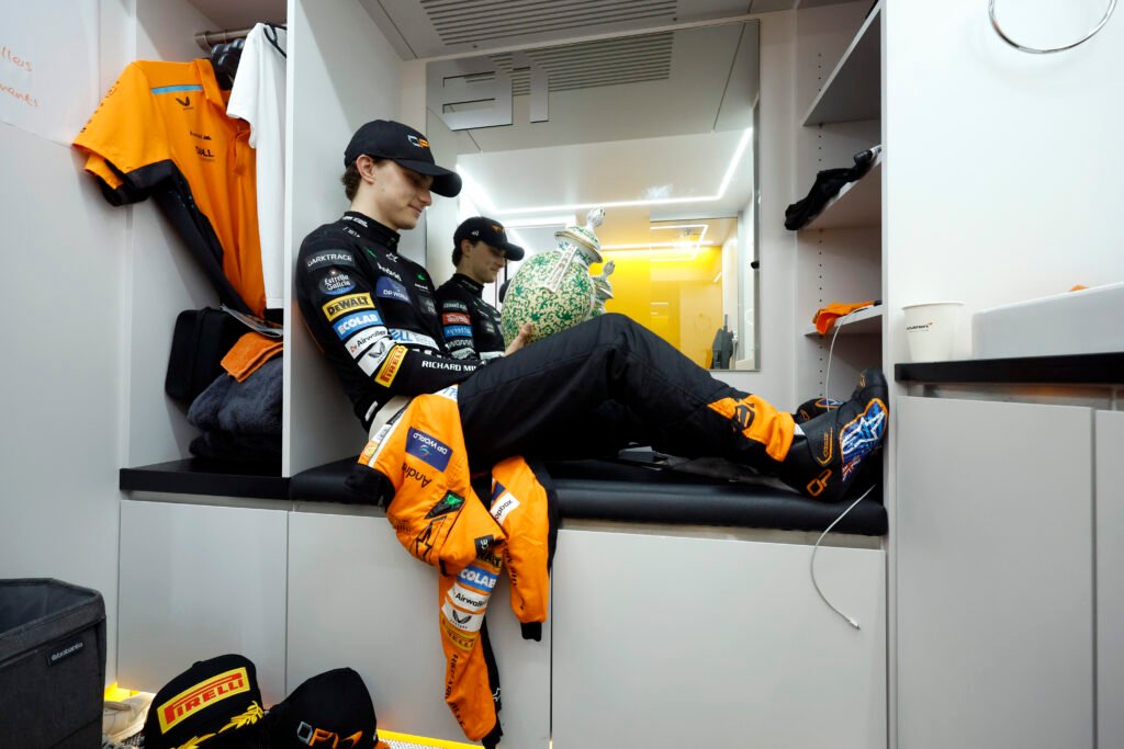 Oscar Piastri claims "lively" victory at the F1 Belgian GP ahead of teammate Lando Norris