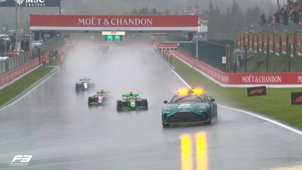 F3 Belgian Feature Race Cancelled Belgian Grand Prix