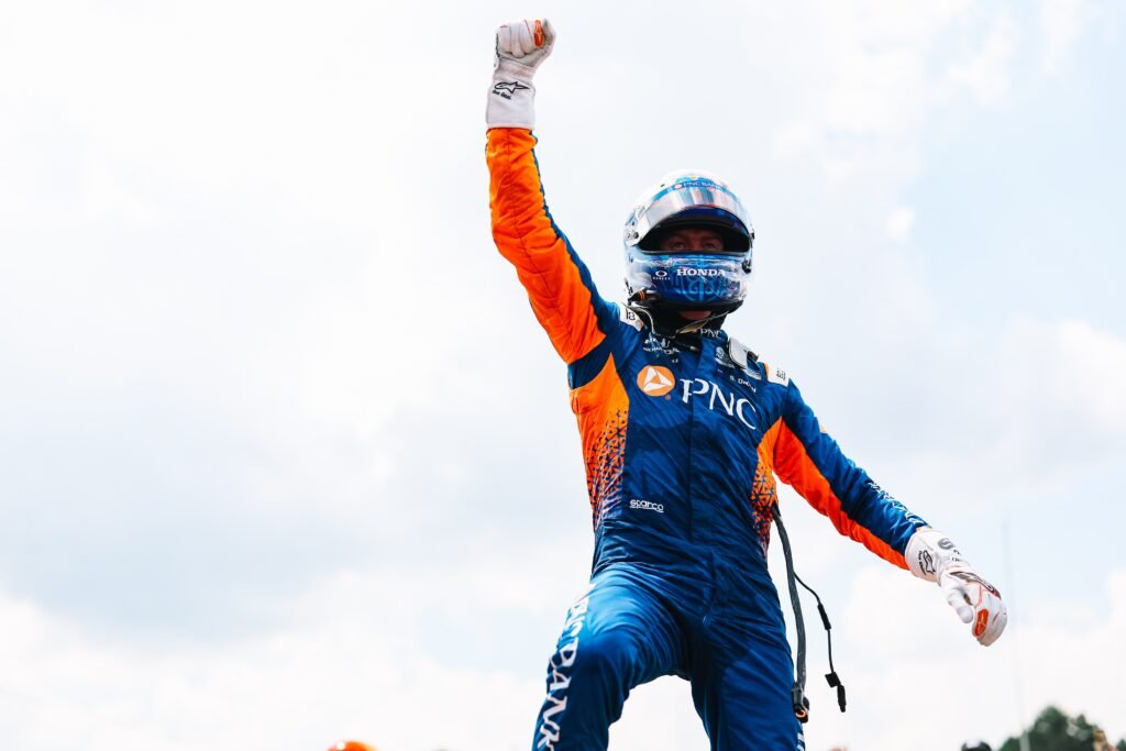 Scott Dixon wins at Mid-Ohio