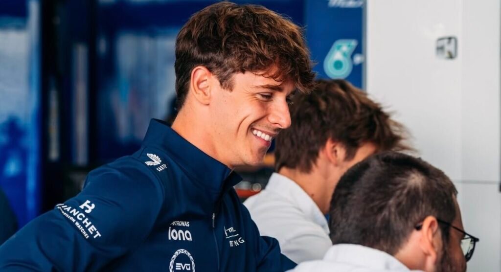 Arthur Leclerc at the Formula E Berlin Rookie Test for Maserati MSG Racing