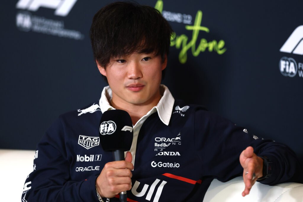Yuki Tsunoda at the 2025 British GP at Silverstone